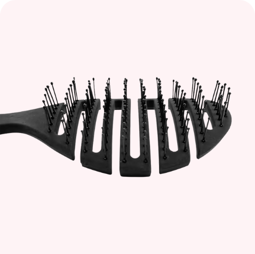 TRAVEL DETANGLING BRUSH